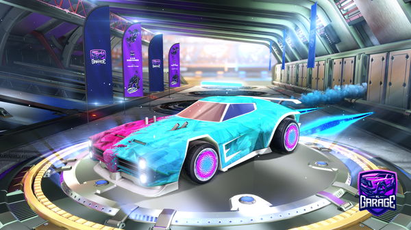 A Rocket League car design from Nkell123