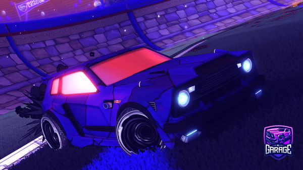 A Rocket League car design from bigato