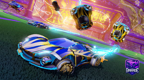 A Rocket League car design from SideXues