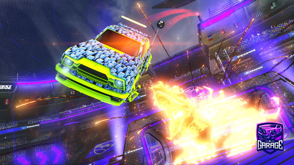 A Rocket League car design from Alexalexopoulous