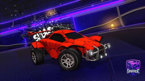 A Rocket League car design from erklittleYT