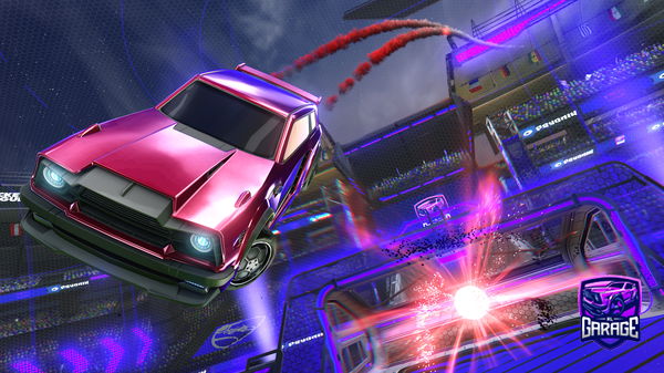 A Rocket League car design from ccrust-