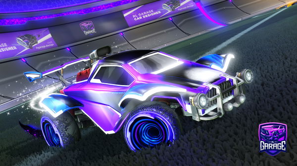 A Rocket League car design from ERRORMISSING