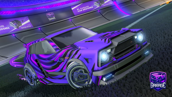 A Rocket League car design from teitogl11