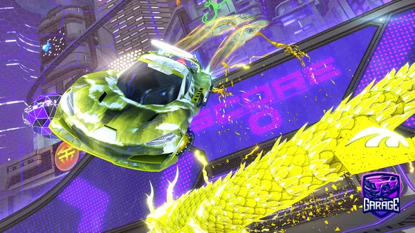 A Rocket League car design from swaggYYoga