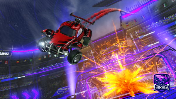 A Rocket League car design from Jalalmo87