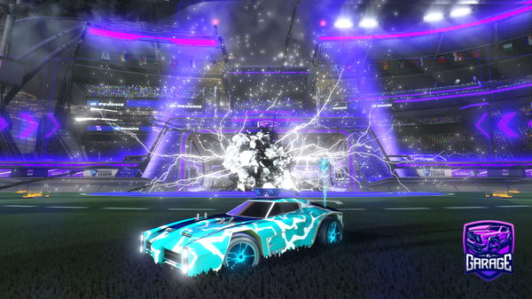 A Rocket League car design from ZombieChicken92