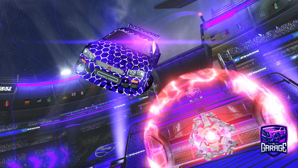 A Rocket League car design from Axsc13