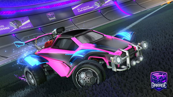 A Rocket League car design from Kiwi_bootyslayer