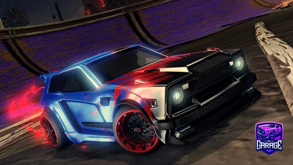 A Rocket League car design from Kinimod420