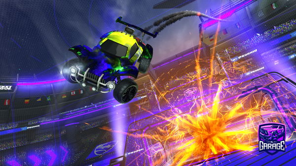 A Rocket League car design from Marchei35