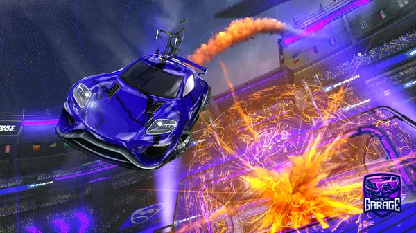 A Rocket League car design from omitfud