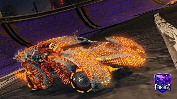A Rocket League car design from JULA11