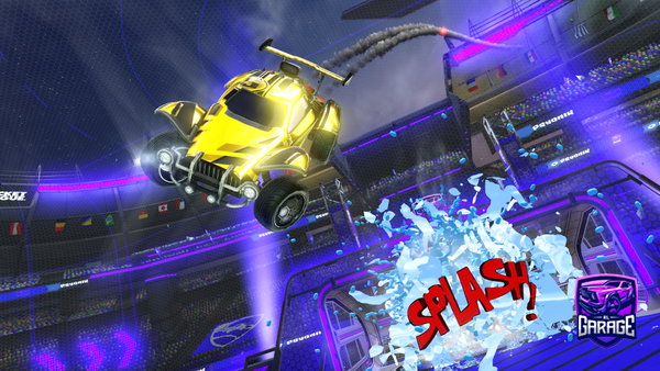 A Rocket League car design from Titan32-_-