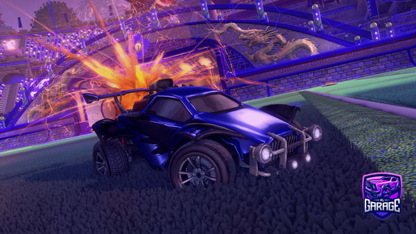 A Rocket League car design from Dsrk_098