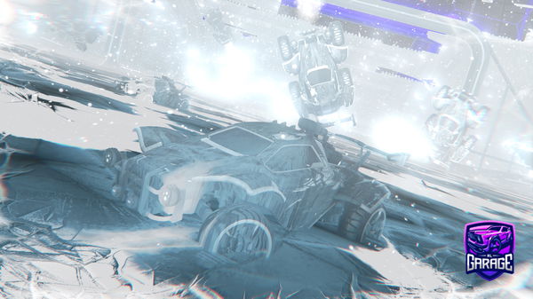 A Rocket League car design from turreyman300