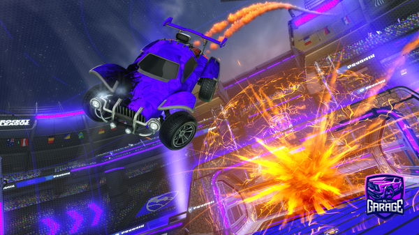 A Rocket League car design from Tije07