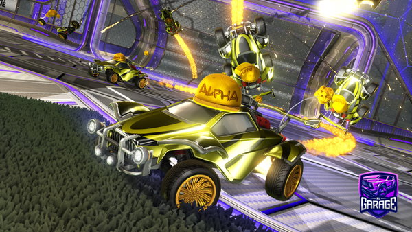 A Rocket League car design from MarThunder