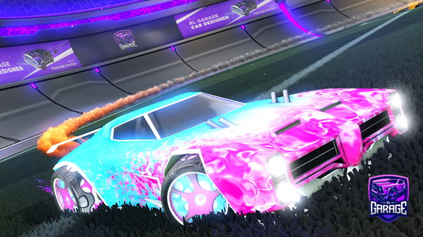 A Rocket League car design from BrammetjeB123