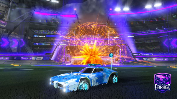A Rocket League car design from ZombieChicken92