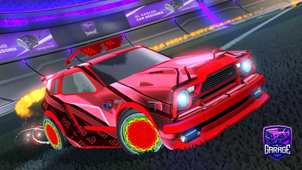 A Rocket League car design from bradyalluey