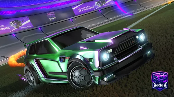 A Rocket League car design from DunnitRL_on_YT
