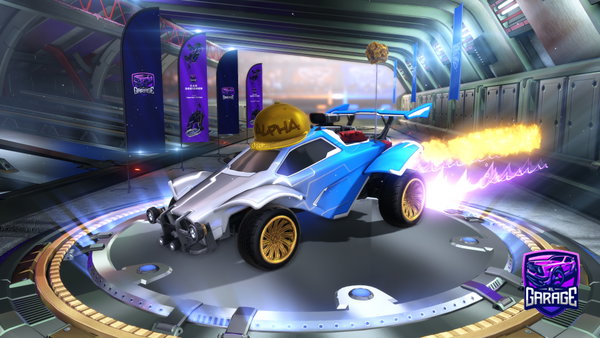 A Rocket League car design from ZZZSY