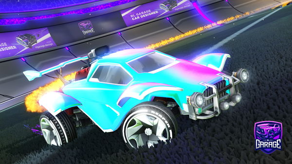 A Rocket League car design from DrPlasma