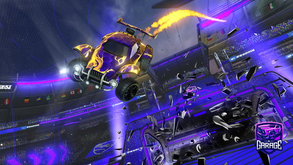 A Rocket League car design from cgl111
