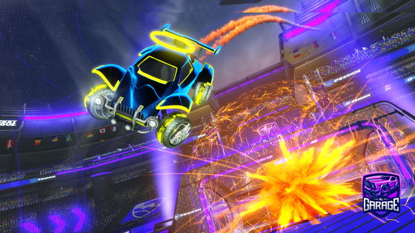 A Rocket League car design from JoeWd29