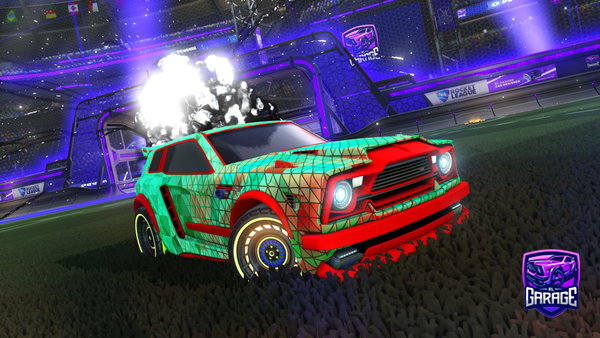 A Rocket League car design from SaterSaur