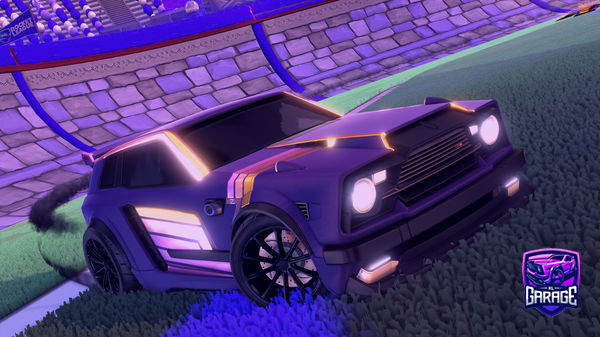 A Rocket League car design from Ginga