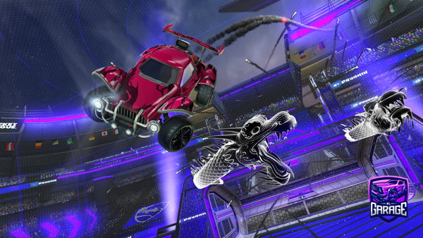 A Rocket League car design from sabeltann