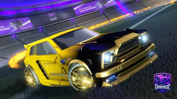A Rocket League car design from FireGames4830