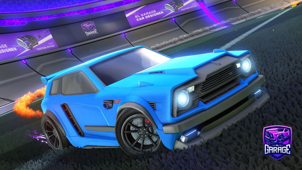 A Rocket League car design from Ven3x