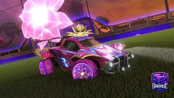 A Rocket League car design from CrspyChkn