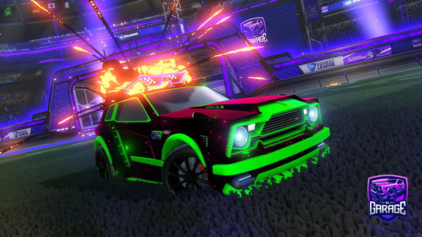 A Rocket League car design from Anonyeemous