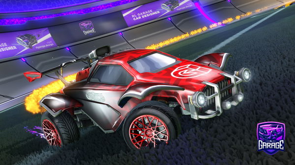 A Rocket League car design from Etfooty