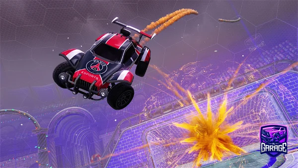 A Rocket League car design from ANTEQ