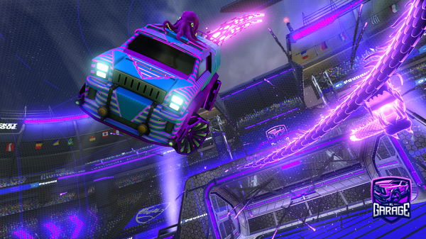 A Rocket League car design from Milly_