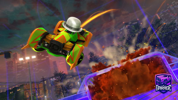 A Rocket League car design from Potato_Colin