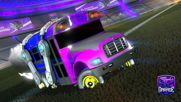 A Rocket League car design from FishySquishi