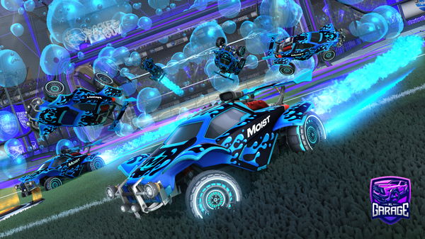 A Rocket League car design from Jeebozz