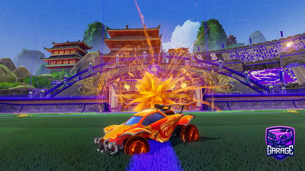 A Rocket League car design from JDGG77