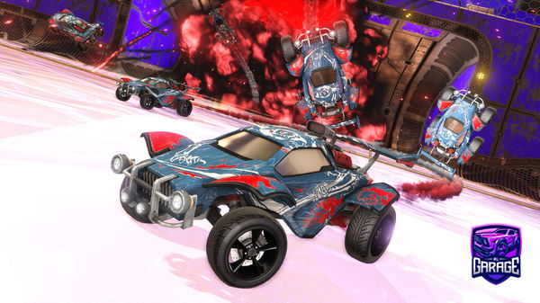 A Rocket League car design from ogclemental