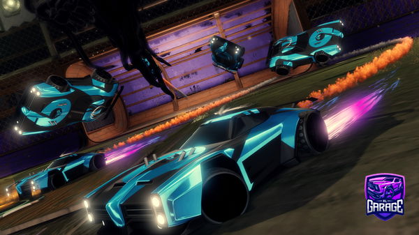 A Rocket League car design from firetwin