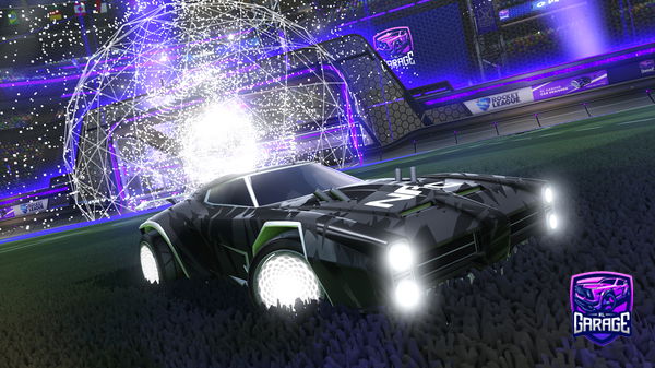 A Rocket League car design from lker