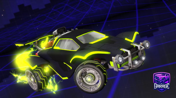 A Rocket League car design from JustBaileyBro