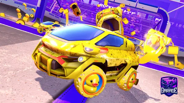 A Rocket League car design from irosario78