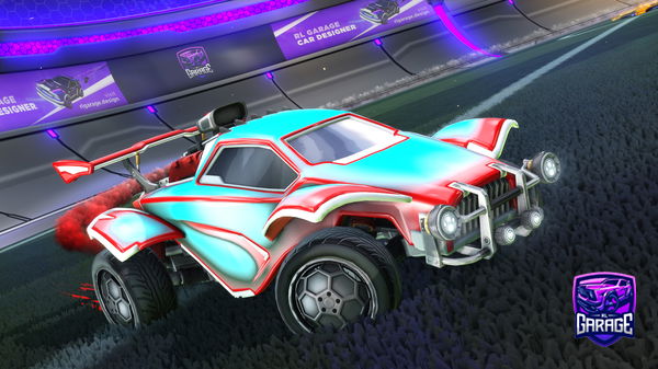 A Rocket League car design from SKYZYMusty